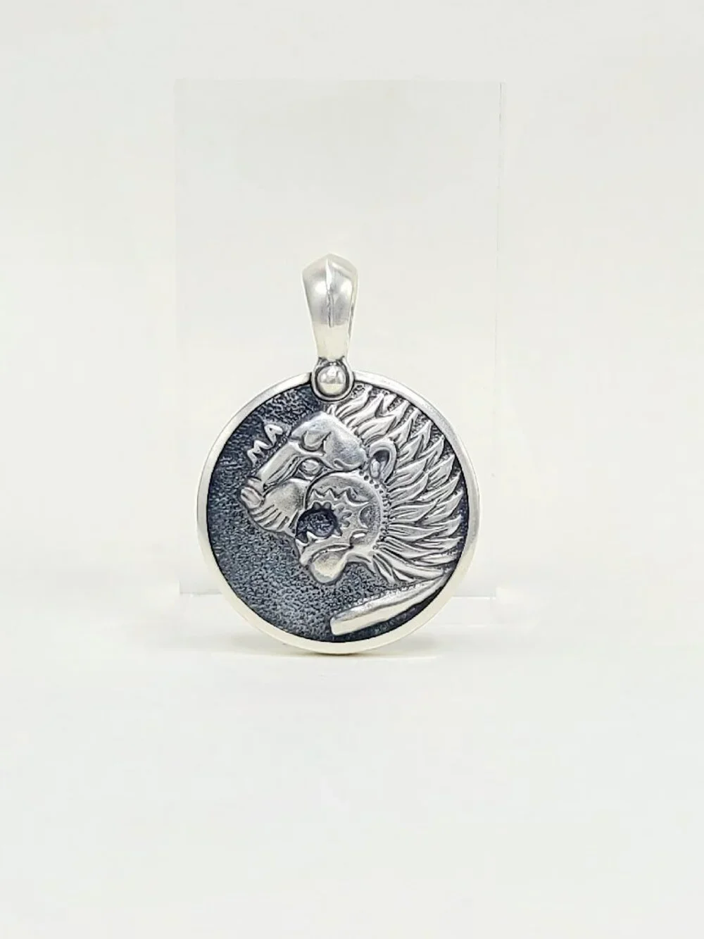 David Yurman Petrvs Lion Pendant in Sterling Silver
